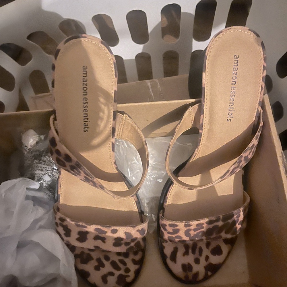 Leopard Print Sandals